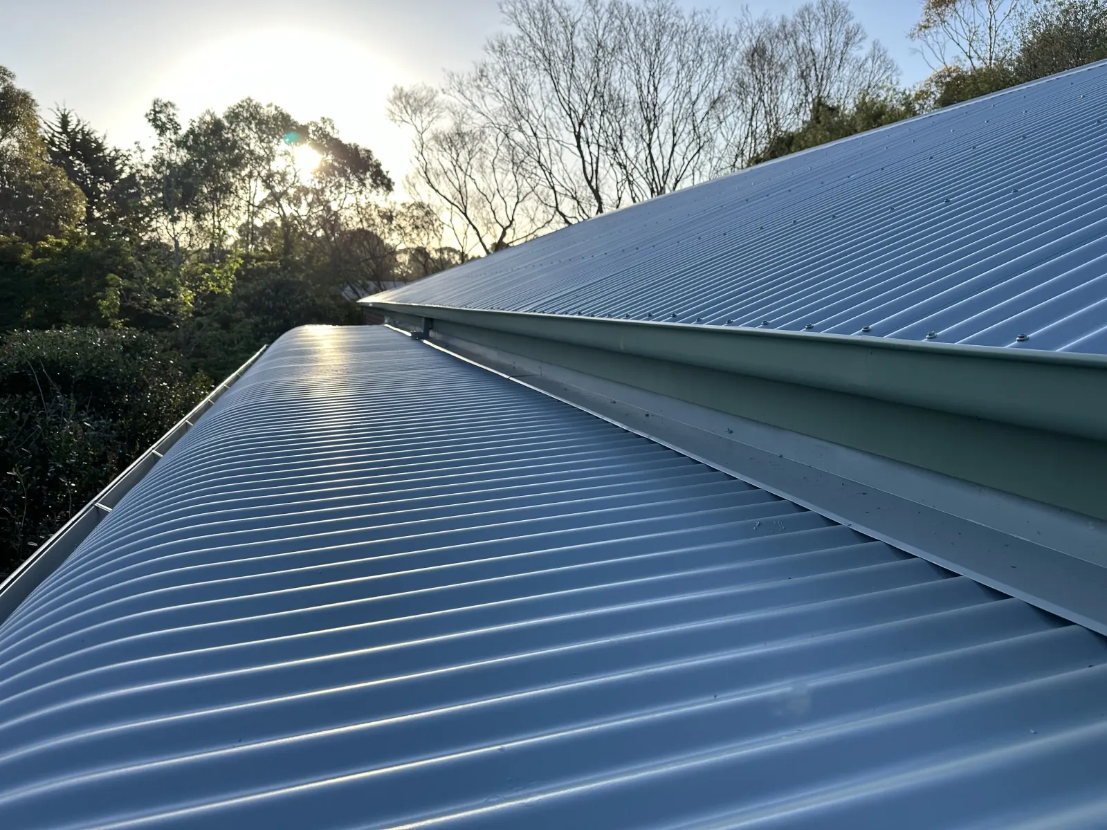 Frankston metal roof leak repair - Class 4 screw replacement with EPDM washers