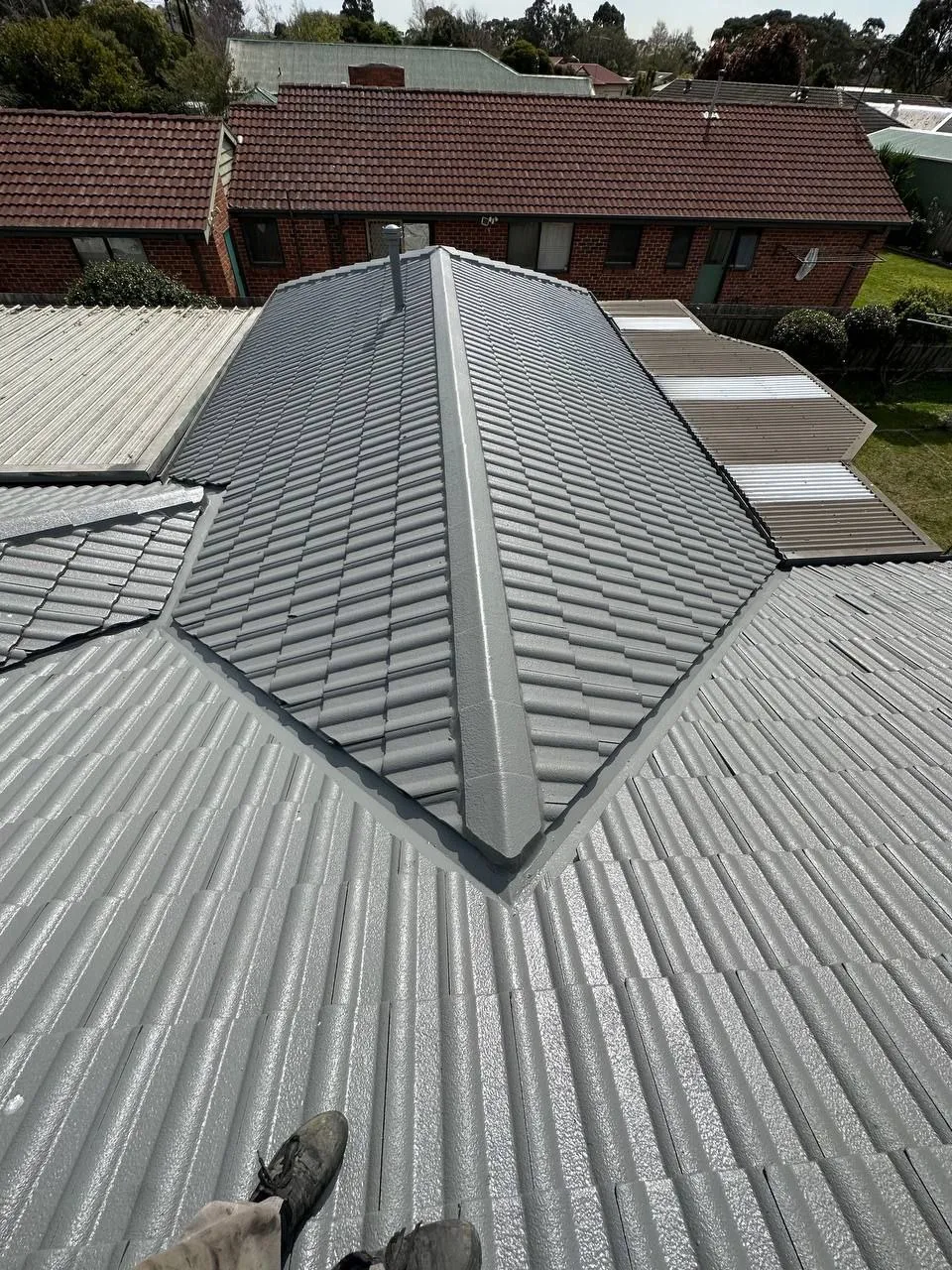 Ridge Capping Rebedding - Seaford - Detail view 1