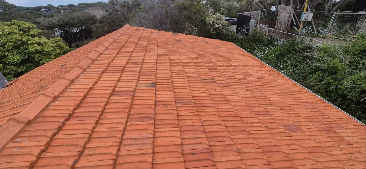 Terracotta Roof Restoration - Langwarrin - Detail view 2