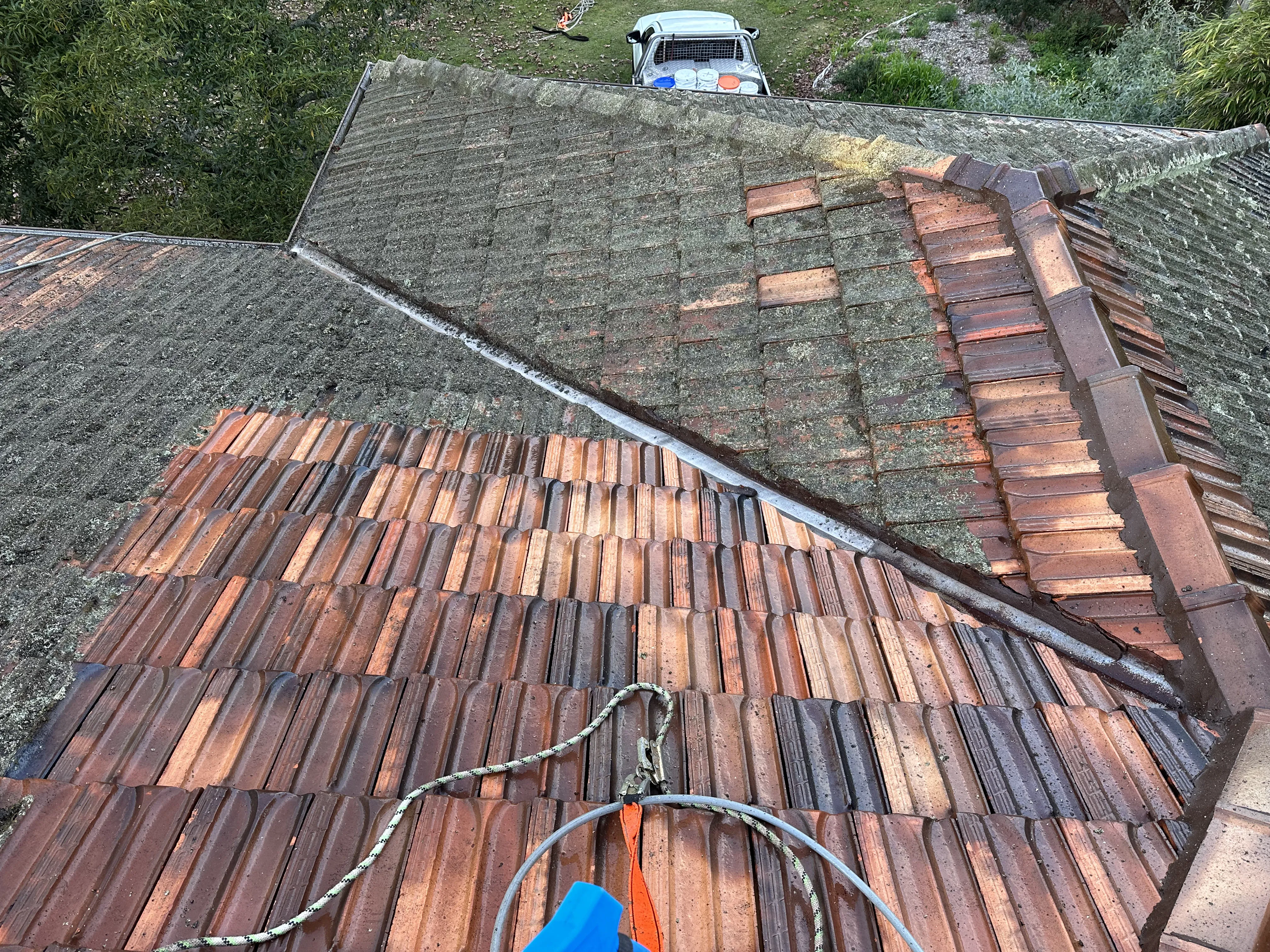 Professional terracotta roof restoration in Hastings - Western Port specialists