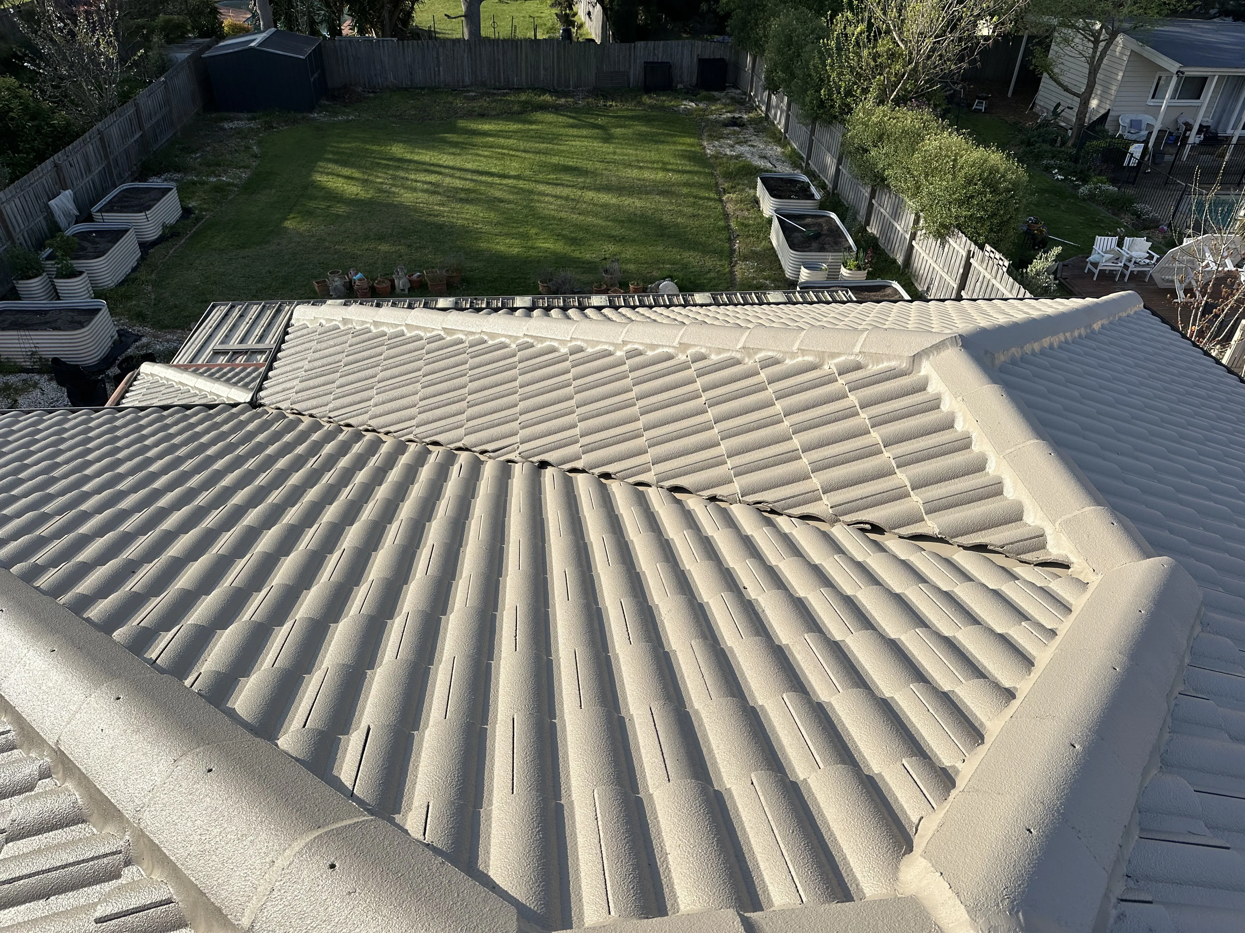 Terracotta Roof Restoration - Langwarrin - Detail view 3